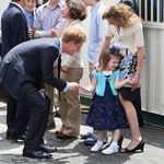 Prince Harry, scaring little girls